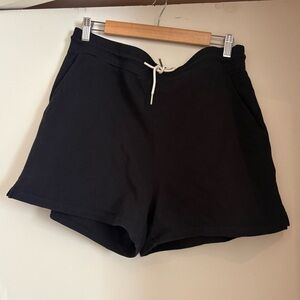 MATE the Label Black Athletic Terry Shorts